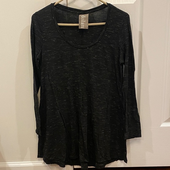 dolan Tops - Dolan Charcoal Long Sleeve Women's Tee